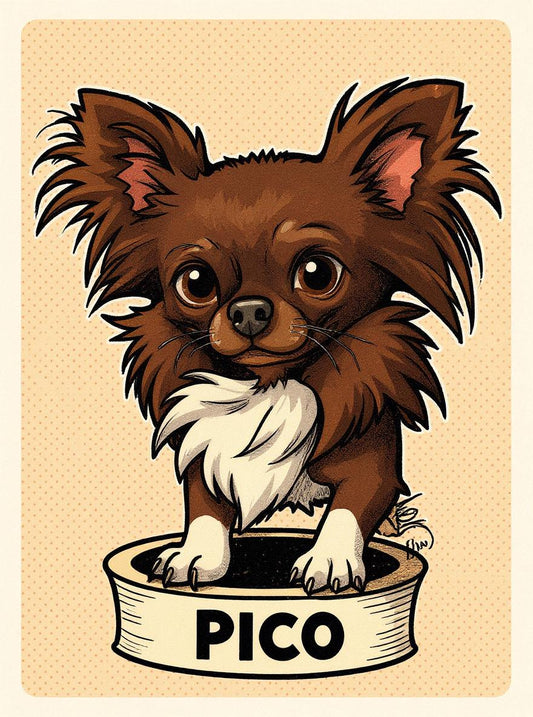 🐾 Dein Haustier als digitales Comic-Bild 🐾